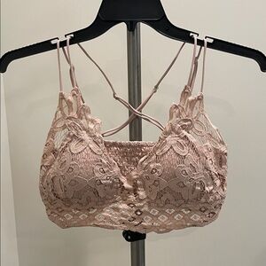 Lace Bralette in Blush